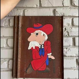 Colonel Reb Handpainted Door Hanger